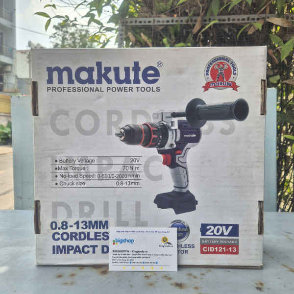 Máy khoan pin có động lực Makute CID-121-13-2BL 