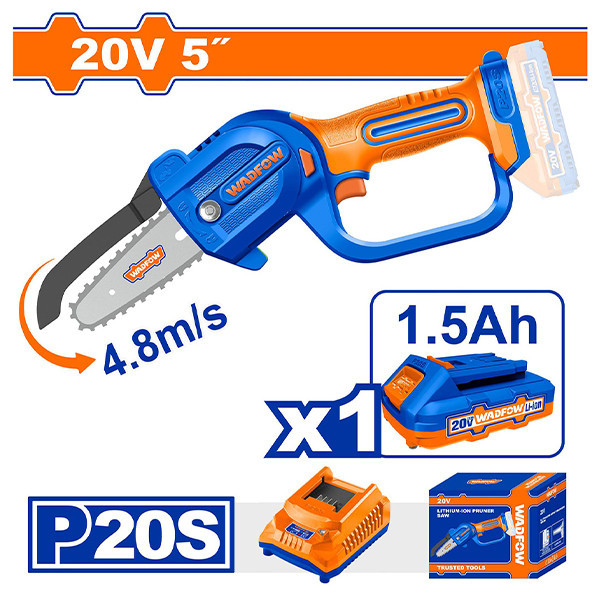 Máy cưa cắt cành dùng pin 20V WADFOW WCLP552