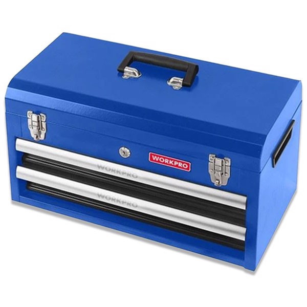 Thùng đựng đồ nghề 2 ngăn kéo 460x240x220mm Workpro WP282005