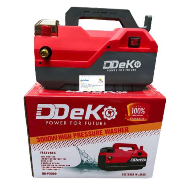 Máy rửa xe DDEKO DK-P3000 (Công suất 3000W)