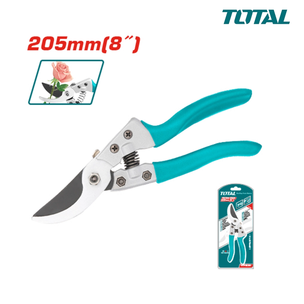 Kéo cắt tỉa 205mm cán nhựa PVC TOTAL THTP62081