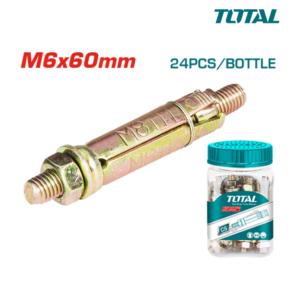 Bộ 24 neo nặng M6x60mm TOTAL WJHA0606021