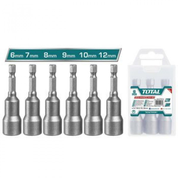 Bộ 6 mũi từ bắn tôn 6mm - 12mm TOTAL TAC2765061