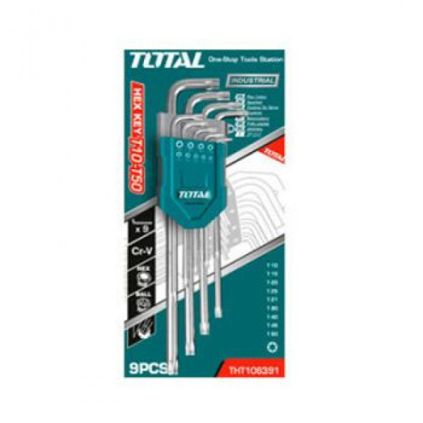 Bộ khóa lục giác bông (48/T) TOTAL THT106391