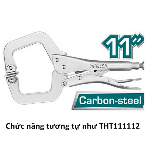 Kềm kẹp chìa khóa chữ C TOTAL THT111113