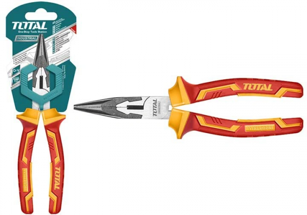 Kềm mũi nhọn mỏ dài cách điện TOTAL THTIP2361