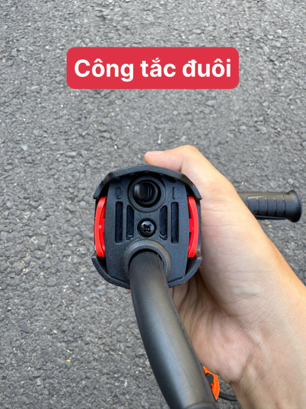 Máy Mài Tay Ngắn cs 980W Dekton DK-AG980, công tắc đuôi 