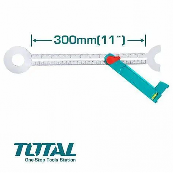 Thước góc vuông 300mm TOTAL TAHS3011