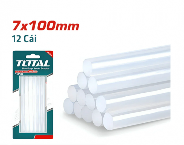 Bộ 12 keo dán 7x100mm TOTAL TACGT1071