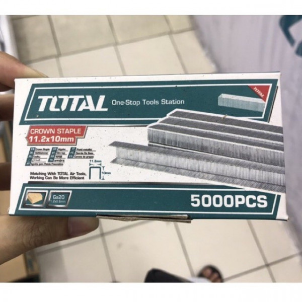 Đinh bấm chữ U 10mm TOTAL TAC908101