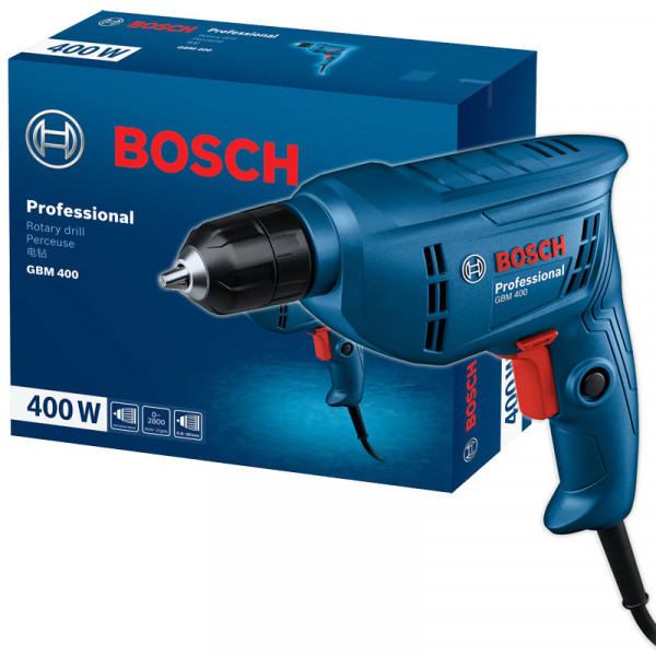 Máy khoan sắt Bosch GBM 400 cs 400W 