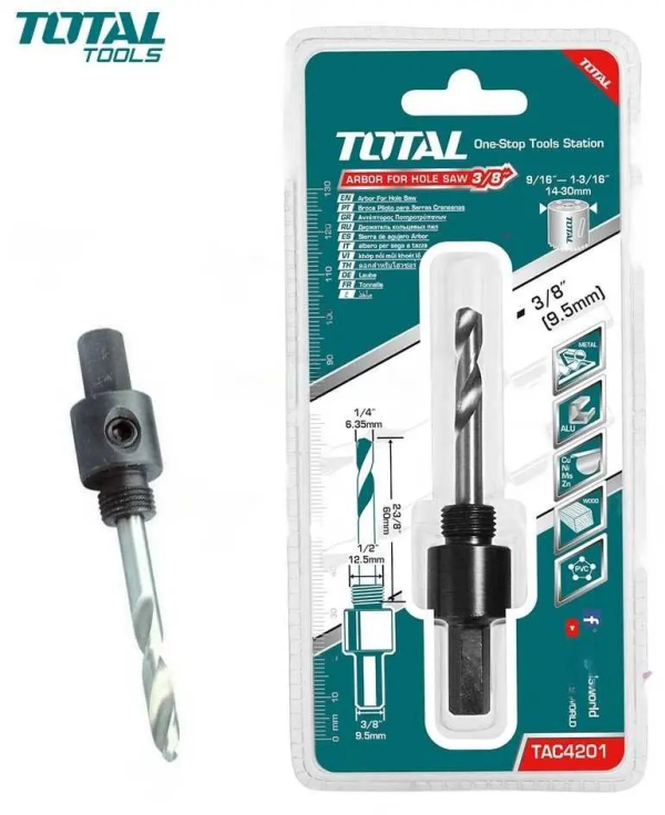 Khớp nối của mũi khoét lỗ TOTAL TAC4201