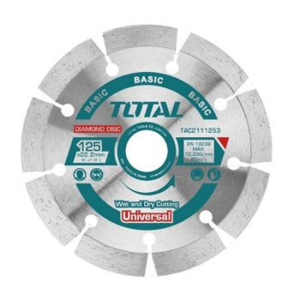 Đĩa cắt gạch khô có phủ hợp kim nhân tạo TOTAL TAC2111253