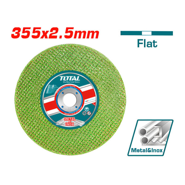 Đĩa cắt kim loại 355mm TOTAL TAC2253552