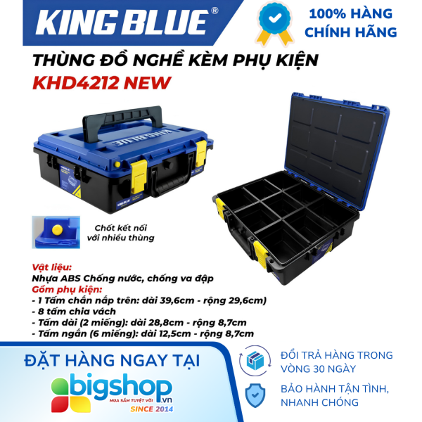 Thùng đựng đồ nghề Kingblue KHD4212