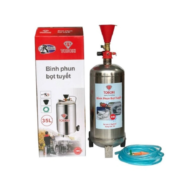 Bình Phun Bọt Tuyết Inox 35L TOBOKI BB-35L