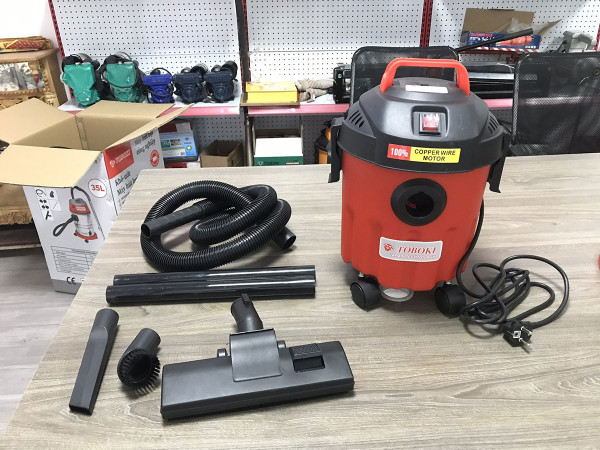 Máy hút bụi công nghiệp khô và ướt Toboki TK-16L (16 lít)