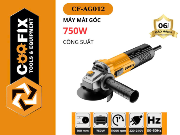 Máy mài góc Coofix CF-AG012 công tắc hông 750W