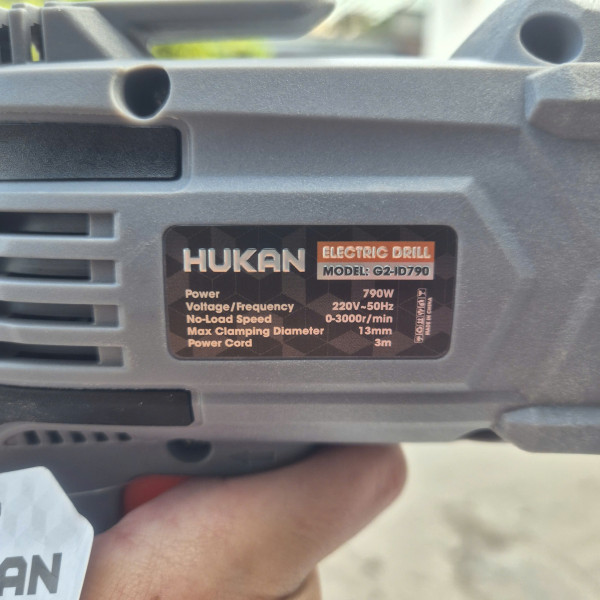 Máy Khoan Tường Điện 13mm HUKAN GEN 2 G2-ID790, cs 790W