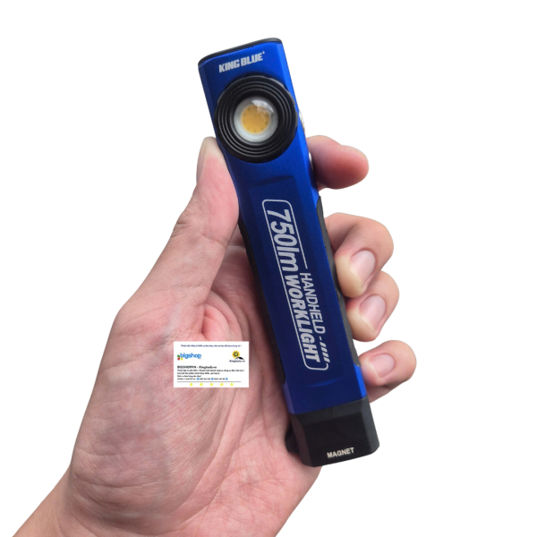 Đèn LED cài áo KINGBLUE LED750 (Độ sáng 750 Lm)