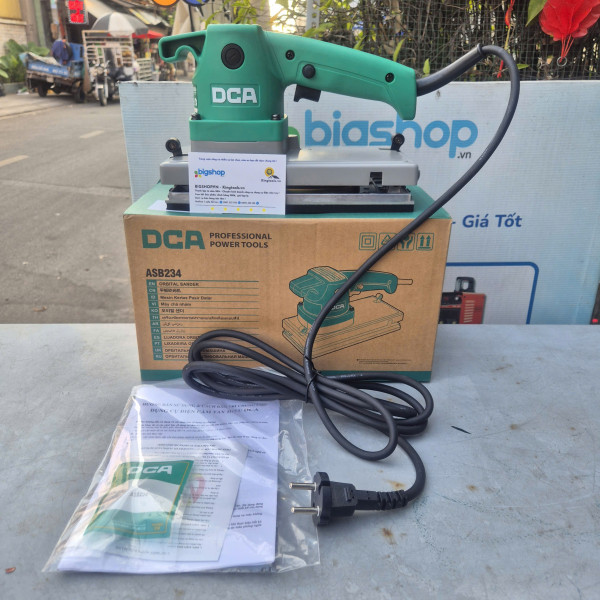 Máy chà nhám rung 520W DCA ASB234 114x234mm