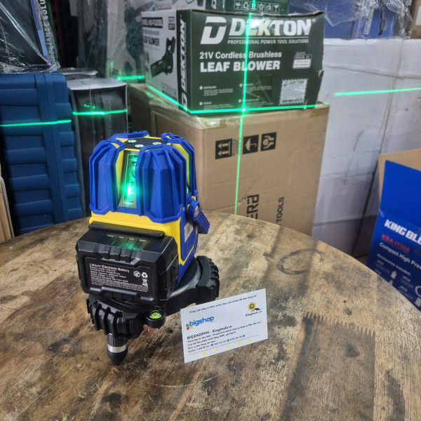 Máy cân bằng laser KINGBLUE KB-05XS (5 tia xanh)