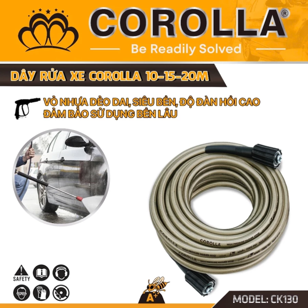 Dây Rửa Xe Áp Lực Cao COROLLA 10-15-20M