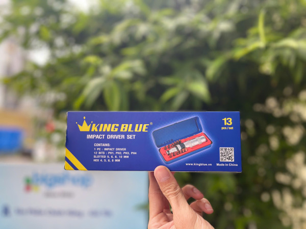 Bộ tua vít đóng KINGBLUE KV10-13