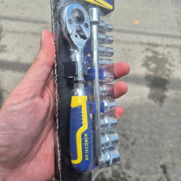 Bộ tuýp cần tự động 12 chi tiết KINGBLUE KLG-12S