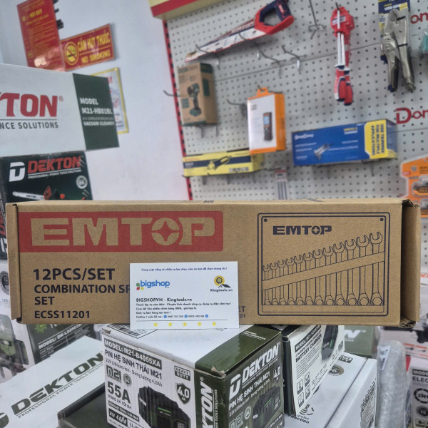 Bộ cờ lê vòng miệng 6-24mm EMTOP ECSS11201