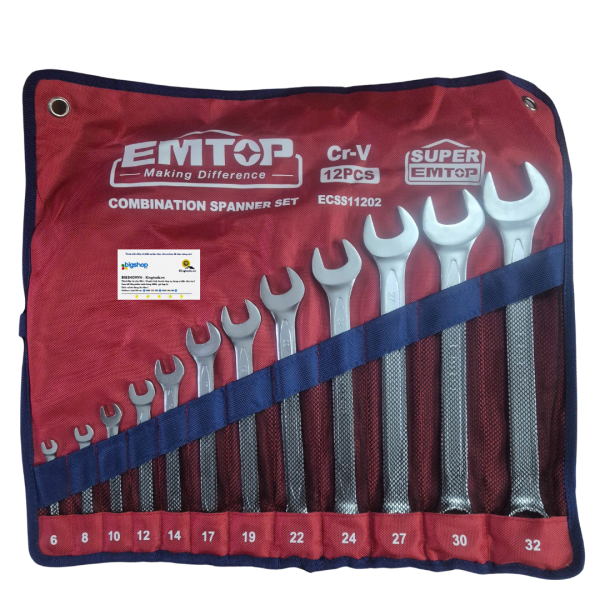 Bộ cờ lê vòng miệng 6-32mm EMTOP ECSS11202