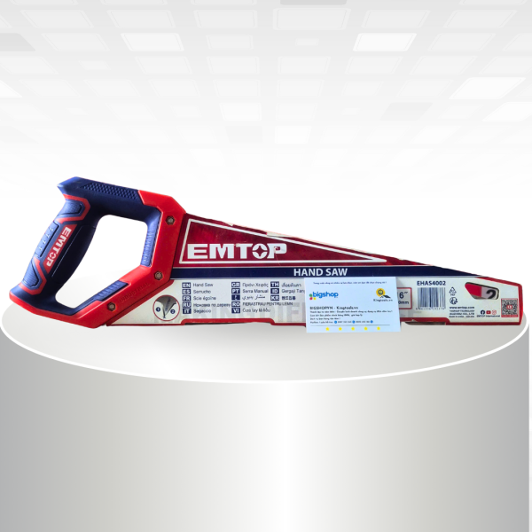 Cưa tay lá liễu 400mm/16 inch EMTOP EHAS4002