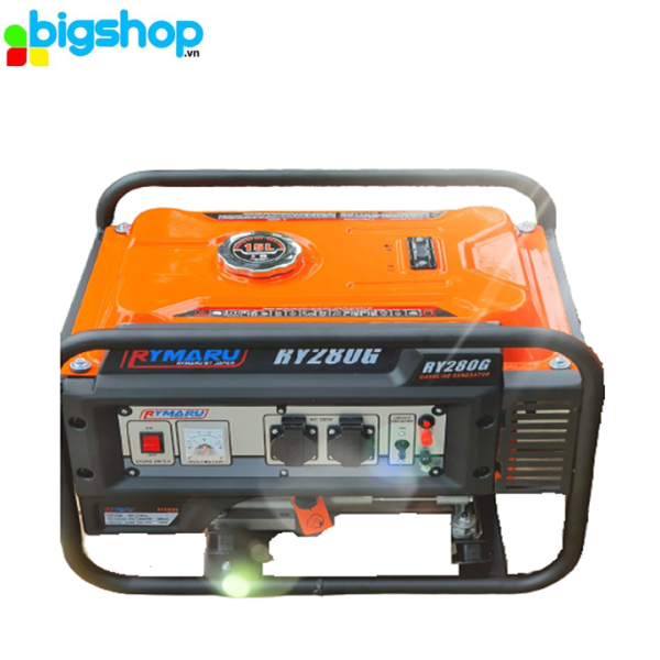 Máy Phát Điện Chạy Xăng 2Kw RYMARU RY280G