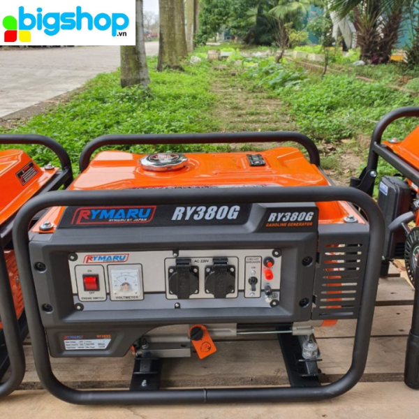 Máy Phát Điện Chạy Xăng 3Kw RYMARU RY380G