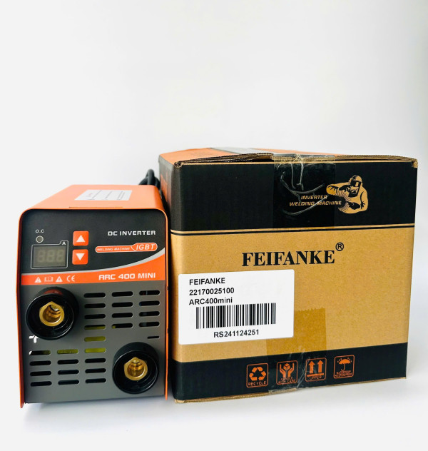 Máy hàn điện tử FEIFANKE ARC-400MINI 220V công suất lớn, gọn nhẹ