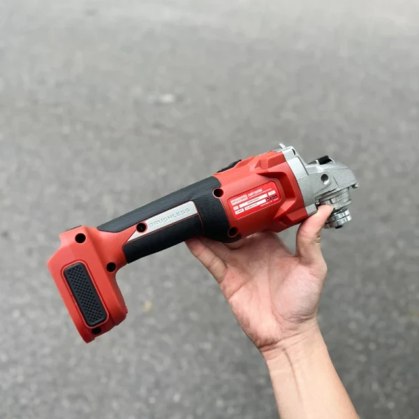 Máy mài góc dùng pin 21V Amaxtools AM100B-SM, không chổi than (Thân máy)