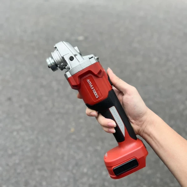 Máy mài góc dùng pin 21V Amaxtools AM100B-SM, không chổi than (Thân máy)