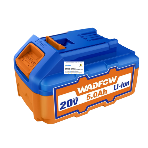 Pin WADFOW WLBP550 – 20V, 5.0Ah (cùng chân pin Total, Ingco)