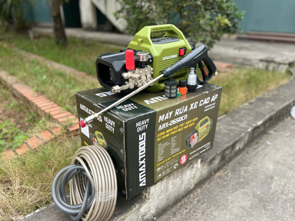 Máy Rửa Xe Cao Áp ARX-2650CN Chính Hãng ,  2300W, Áp Lực 200Bar