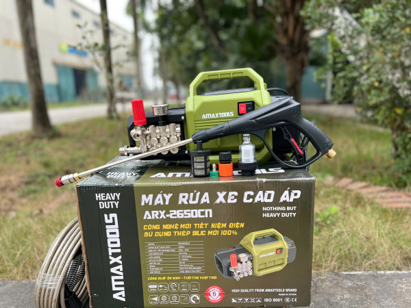 Máy Rửa Xe Cao Áp ARX-2650CN Chính Hãng ,  2300W, Áp Lực 200Bar