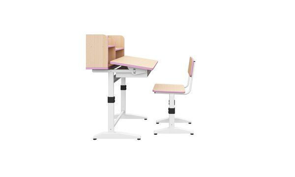 Bàn học sinh Xuân Hòa BHS-14-06 CT nẹp hồng