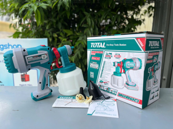 Máy Phun Sơn Dùng Pin 20V TOTAL TSGLI2004 (chưa kèm pin & sạc)