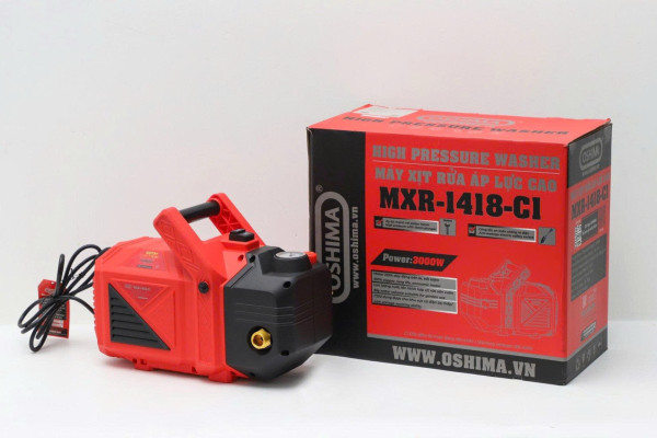 Máy xịt rửa cao áp OSHIMA MXR-1418-C1 (Công suất 3000W)