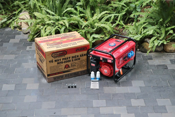 Máy phát điện Oshima MPD-2KW, mô tơ dây đồng