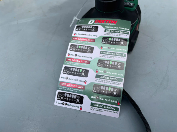 Máy khoan pin 21V Dekton M21-ID13160PROMAX, 160N – 3 chế độ, chống lật cổ tay