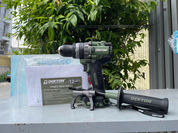 Máy khoan pin 21V Dekton M21-ID13160PROMAX, 160N – 3 chế độ, chống lật cổ tay