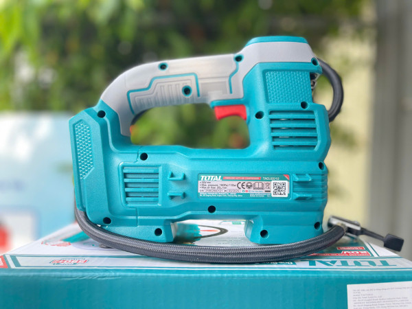Máy Bơm Hơi Dùng Pin 20V  hoặc dùng tẩu Total TACLI2012, 160 PSI
