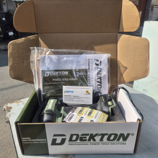 Máy chuyên vặn siết vít Dekton M21-CV250PROMAX