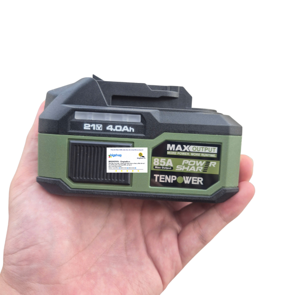 Pin 21V/4.0Ah DEKTON M21-B4085PROMAX (GEN 3 Pro Max, Dòng sạc 85A)