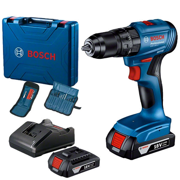 Máy khoan động lực dùng pin 18V Bosch GSB 185-LI ( 2 pin 2ah, sạc)